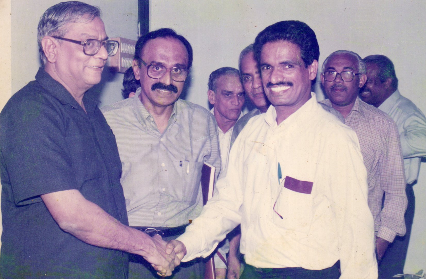 With Chairman & Z M